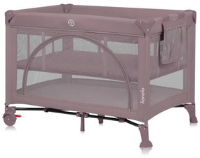 Lionelo - Lettino da viaggio LAURA Rosa Nude