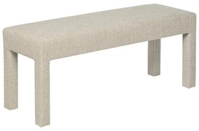 Panca beige in tessuto bouclé Sitta - Blomus