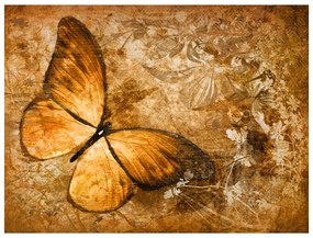 Fotomurale butterfly (sepia)