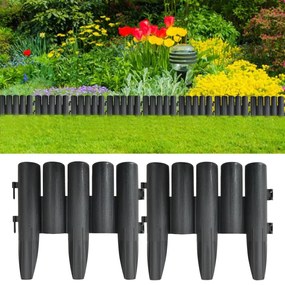 Bordature Per Prato 36 Pz Antracite 10 M İn Pp /