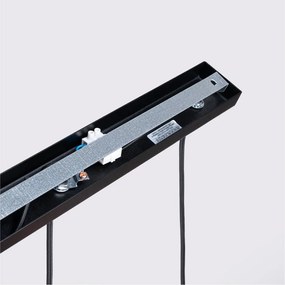 Lampadario nero Gleam – Sollux