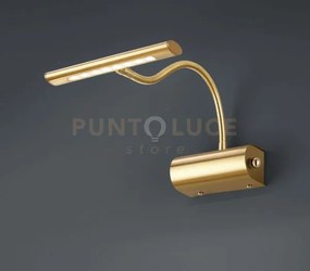 Curtis applique led 4w 430 lm, 3.000 k flessibile cm18 max 35 otton...
