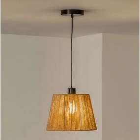 Brilagi - Lampada a sospensione LED su cavo CERIA BOHO 1xE27/40W/230V Ø 28 cm marrone