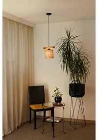 Brilagi - Lampadario a sospensione con filo FOREST 1xE27/15W/230V pino/marrone/nero