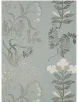 Liberty Carta da parati Botanical Stripe - Pewter
