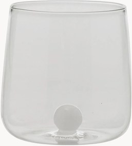 Bicchieri acqua fatti a mano in vetro borosilicato Bilia 6 pz