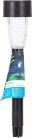 Aigostar - Lampada solare LED LED/0,006W/1,2V 29,7 cm nero 6500K IP44