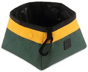 Ciotola da viaggio pieghevole in tessuto ø 18 cm Moss - P.L.A.Y.