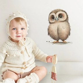 Adesivi per la camera dei bambini - Adorabile gufo | Inspio