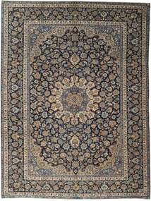 Kashan Tappeto persiano 400 x 300 Blu (Iran) Annodato A Mano