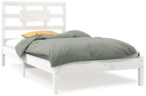 Giroletto bianco in legno massello 100x200 cm