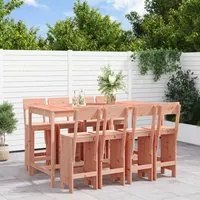 Set da Bar da Giardino 9 pz in Legno Massello di Douglas 3157822