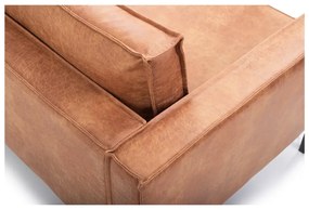 Poltrona in similpelle marrone Rate - Scandic