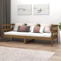 Dormeuse Miele in Legno Massello di Pino 90x190 cm cod mxl 60588