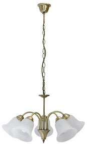Rabalux 7375 - Lampadario a sospensione con catena FRANCESCA 5xE14/40W/230V
