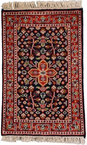 Sarouk Tappeto 60x90 Beige (Indian) Annodato A Mano