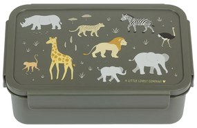 A Little Lovely Company - scatola merenda - animali della savana