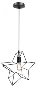 Lampadario a sospensione con filo STAR 1xE27/60W/230V
