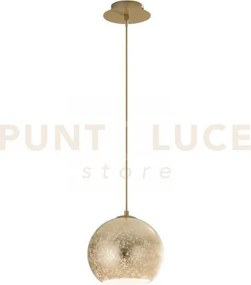 Lampadario a sospensione vanity oro 1 luce attacco e27 20x20x120cm ...