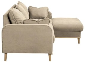 Divano angolare beige (angolo destro) Beata - Ropez