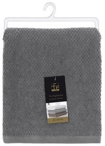 Asciugamano Ospite Per Bagno 40x60 Cm Feridras "Gold" Grigio