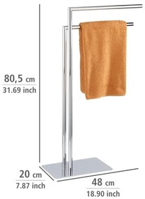 WENKO 18563100 - Portasciugamani RECCO 48x80,5 cm cromo lucido