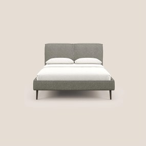 Isotta letto imbottito completamente sfoderabile in morbido tessuti impermeabile T10 talpa