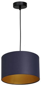 Lampadario a sospensione con filo ARDEN 1xE27/60W/230V diametro 25 cm viola/oro