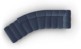 Divano angolare blu (angolo sinistro) Lupine - Micadoni Home