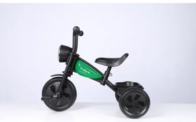 QPlay - Triciclo per bambini TRIDURO nero/verde