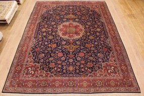 Kashan Tappeto 420 x 320 (Iran) Annodato A Mano