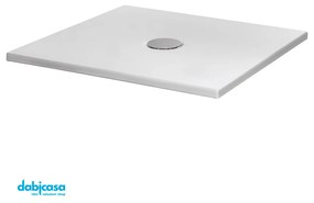 Azzurra Ceramica "Uniko" Piatto Doccia 70x120 Bianco Opaco