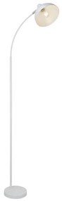 Rabalux 5239 - Lampada da terra DARON 1xE27/40W/230V bianca