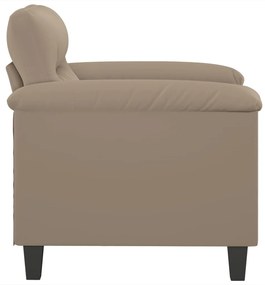 Poltrona tortora 60 cm in microfibra