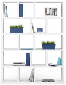 Libreria bianca 150x198 cm Berlin – TemaHome