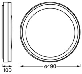 Ledvance - Plafoniera LED RGBW dimmerabile SMART+ MAGIC LED/38W/230V Wi-Fi