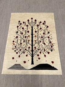 Loribaft Tappeto 190 x 140 Beige (Iran) Annodato A Mano
