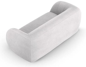 Divano bouclé grigio chiaro 210 cm Essen - Cosmopolitan Design