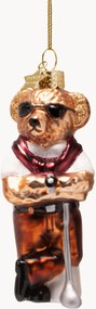 Addobbo di Natale Bear in Golf Clothes