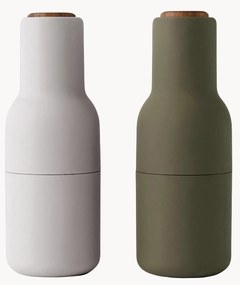Set saliera e pepiera con tappo in legno di noce Bottle Grinder 2 pz