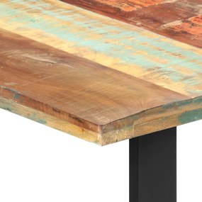 Tavolo da pranzo 180x90x76 cm in legno massello di recupero