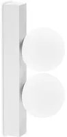 Applique Da Parete Contemporanea Ping Pong Metallo Bianco Led 6W 3000K Ip20