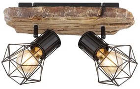 Globo 54017W-2 - Luce Spot PRISKA 2xE27/60W/230V