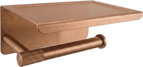Portarotolo con ripiano 6613 Modern Copper Brush