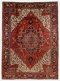 Heriz Tappeto persiano 210x300 (Iran) Annodato A Mano
