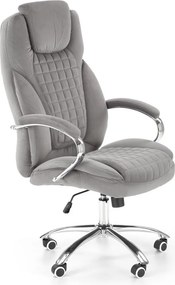 Sedia da ufficio King 2 in grigio - H124 cm