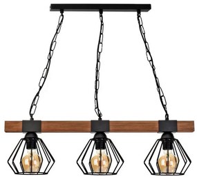 Lampadario su catena ULF 3xE27/60W/230V