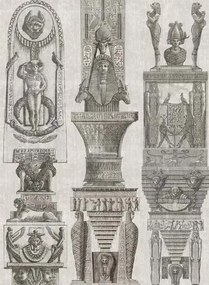 Mindthegap Carta da parati Egyptian Columns - WP20192