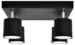 Faretto PUNTA 4xGX53/10W/230V nero