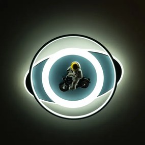 Brilagi - LED dimmerabile. Plafoniera da soffitto per cameretta ASTRO LED/68W/230V, temperatura colore regolabile 3000-6000K, con telecomando